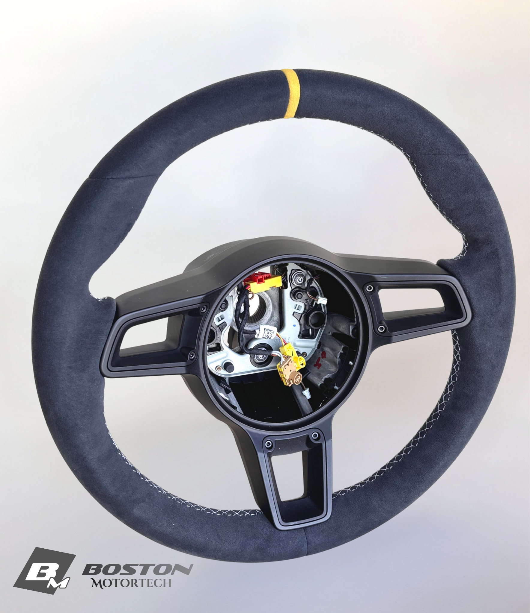 Porsche 991.2 OEM Manual GT3 Steering Wheel w/ Yellow 12-O’Clock Stripe