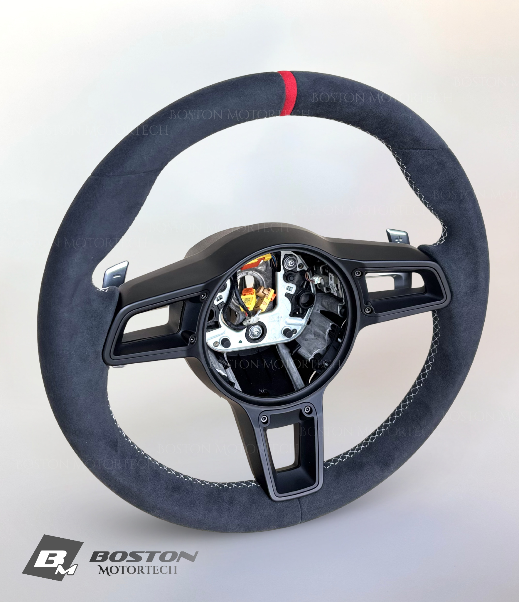 Porsche 991.2 OEM PDK GT3 Steering Wheel w/ Red 12-O’Clock Stripe