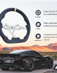 Corvette C6 2006–2011 Alcantara Steering Wheel, D-Shape