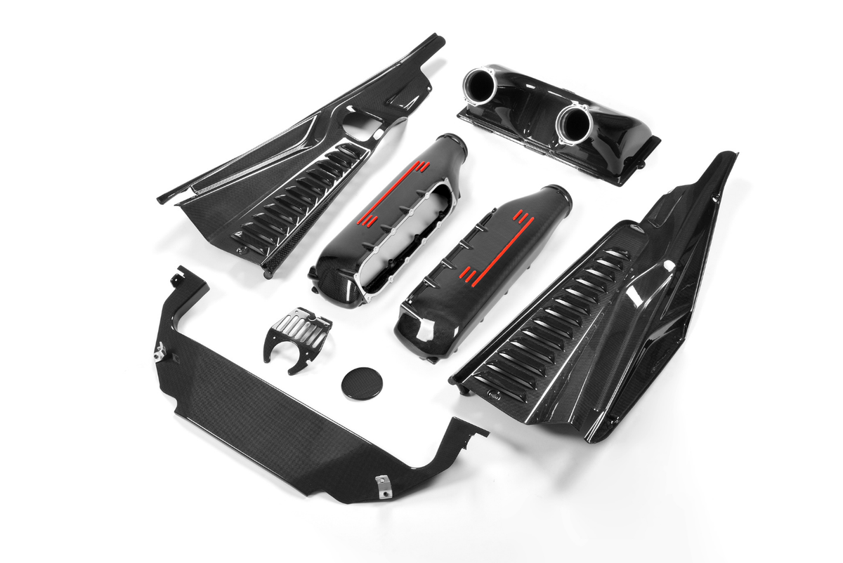 Ferrari 458 Italia Real Carbon Fiber Engine Bay Cover