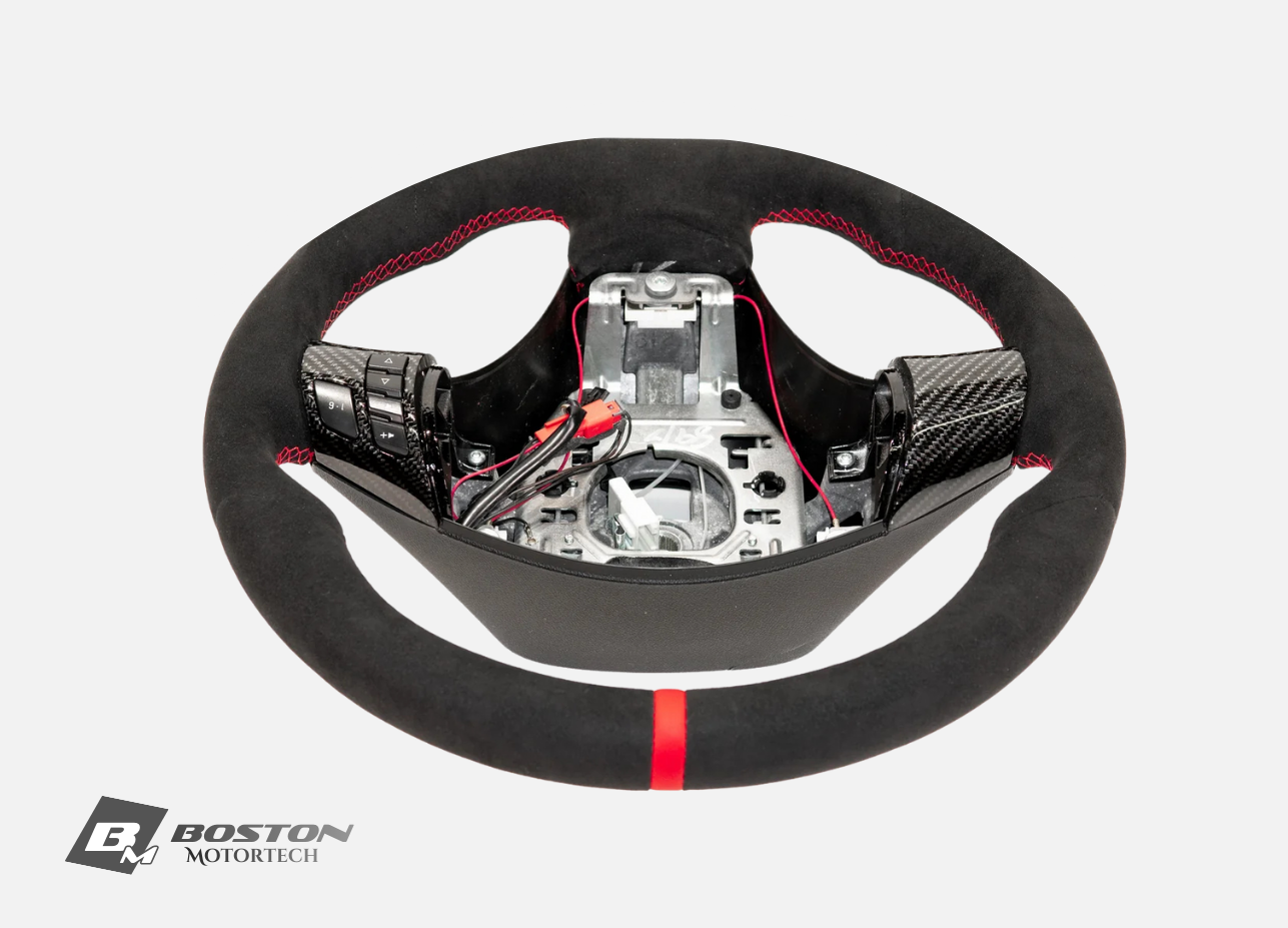 Corvette C6 2006–2011 Alcantara Steering Wheel, D-Shape