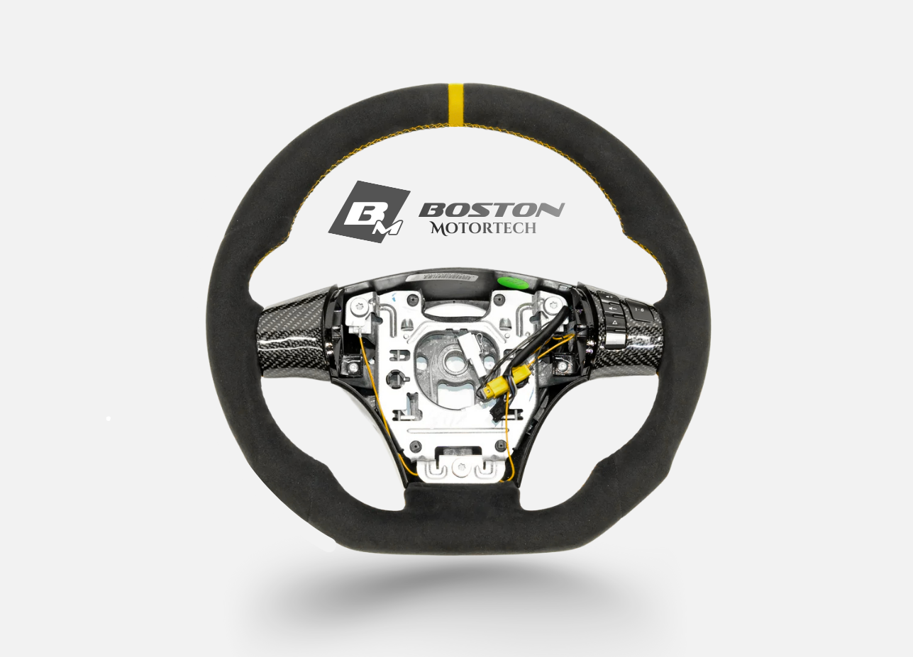 Corvette C6 2006–2011 Alcantara Steering Wheel, D-Shape