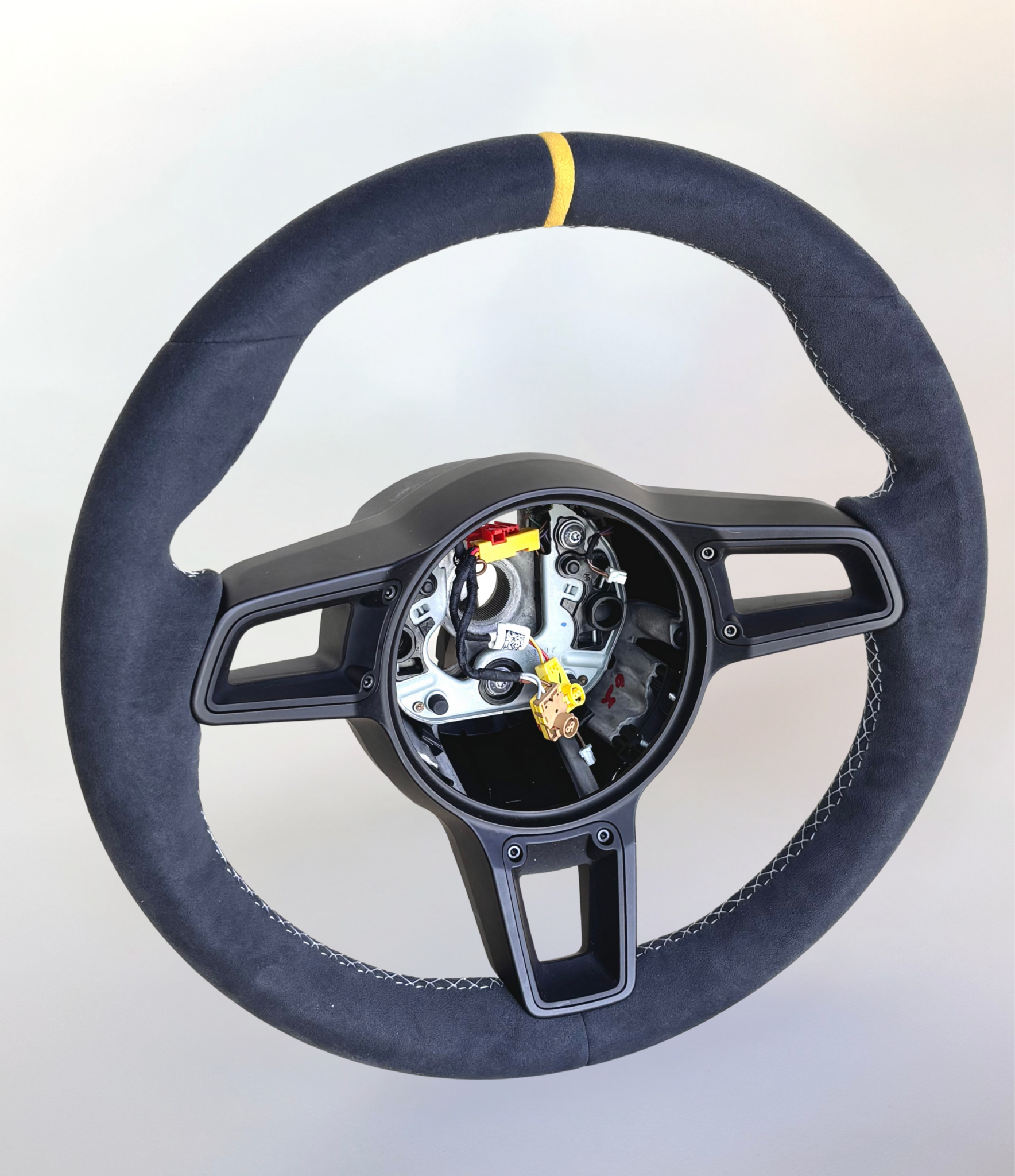 Porsche 991.2 OEM Manual GT3 Steering Wheel w/ Yellow 12-O’Clock Stripe