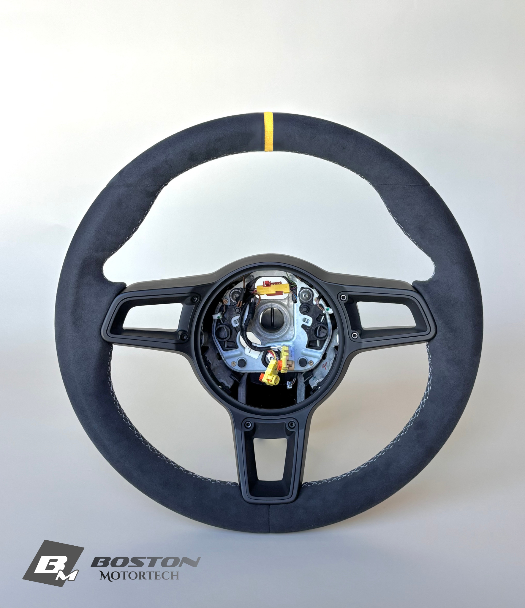 Porsche 991.2 OEM Manual GT3 Steering Wheel w/ Yellow 12-O’Clock Stripe