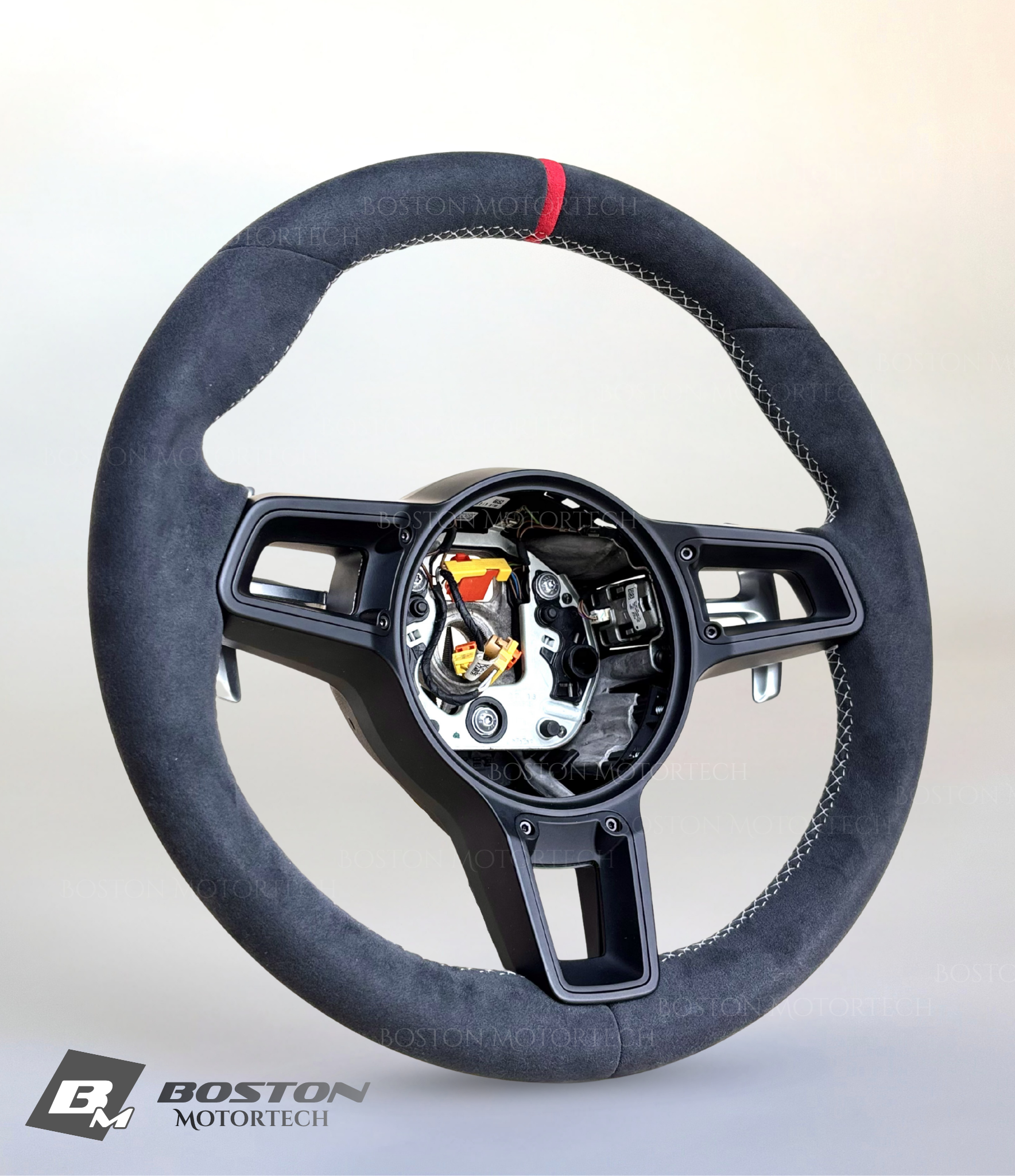 Porsche 991.2 OEM PDK GT3 Steering Wheel w/ Red 12-O’Clock Stripe