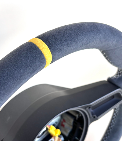 Porsche 991.2 OEM Manual GT3 Steering Wheel w/ Yellow 12-O’Clock Stripe