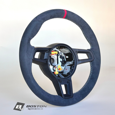 Porsche 991.2 OEM Manual GT3 Steering Wheel w/ Red 12-O’Clock Stripe