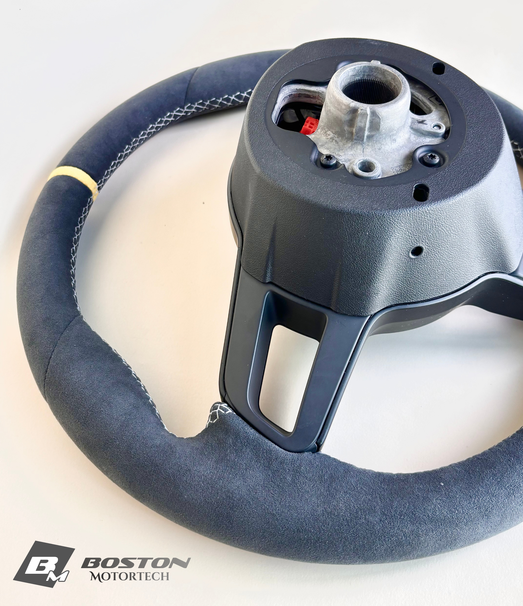 Porsche 991.2 OEM Manual GT3 Steering Wheel w/ Yellow 12-O’Clock Stripe