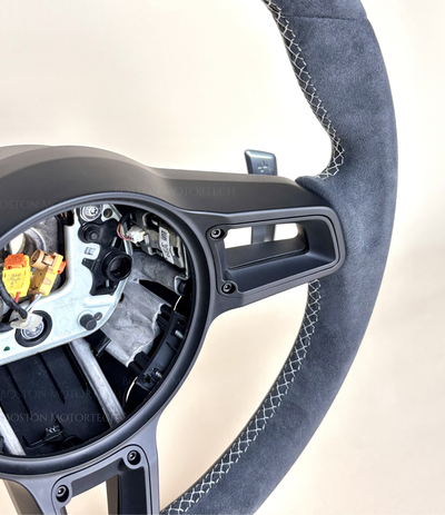 Porsche 991.2 OEM PDK GT3 Steering Wheel w/ Red 12-O’Clock Stripe