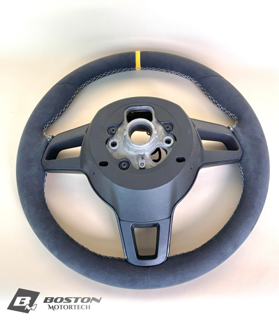 Porsche 991.2 OEM Manual GT3 Steering Wheel w/ Yellow 12-O’Clock Stripe