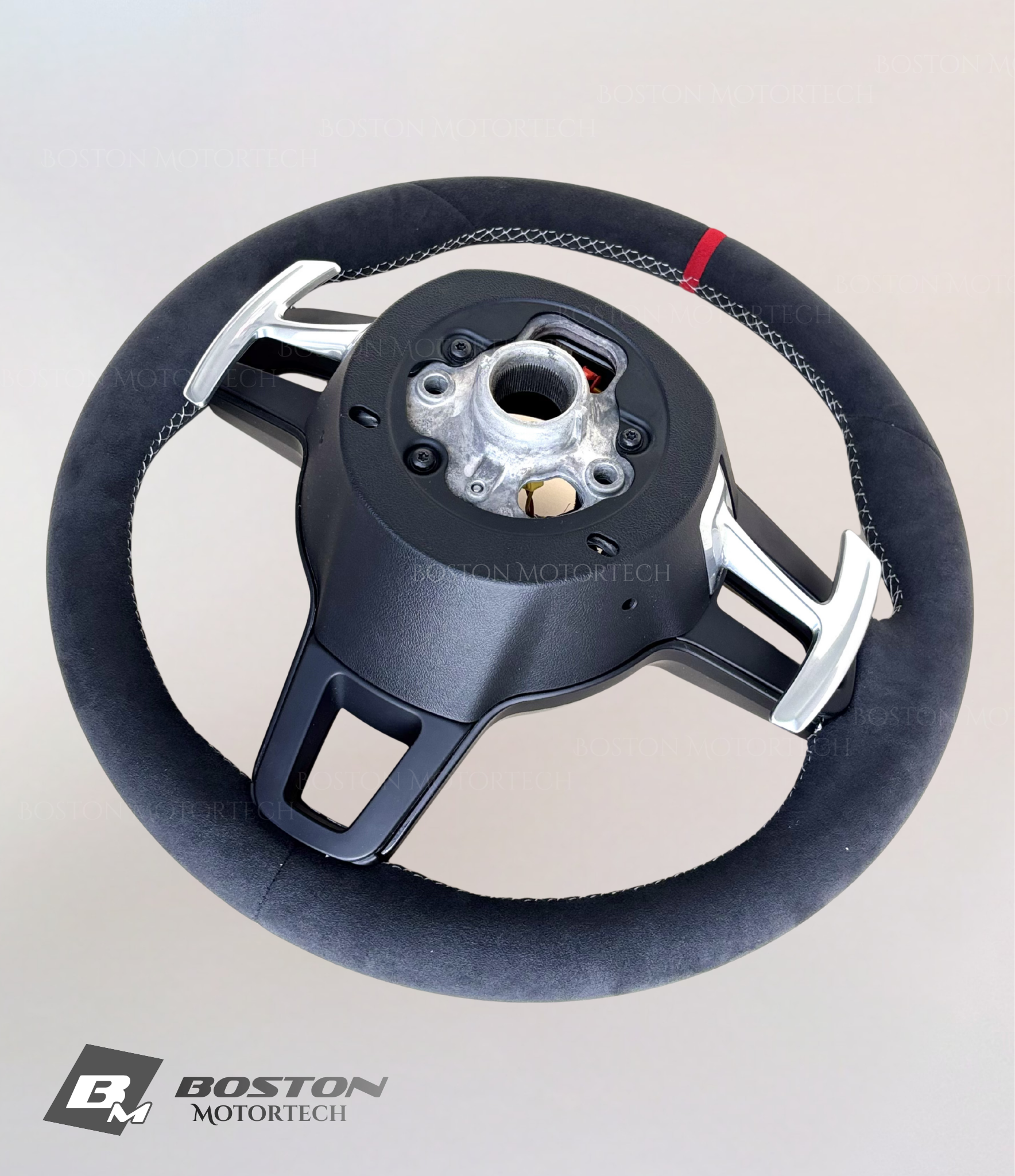 Porsche 991.2 OEM PDK GT3 Steering Wheel w/ Red 12-O’Clock Stripe