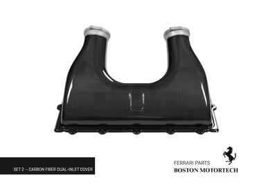 Ferrari 458 Italia Real Carbon Fiber Engine Bay Cover