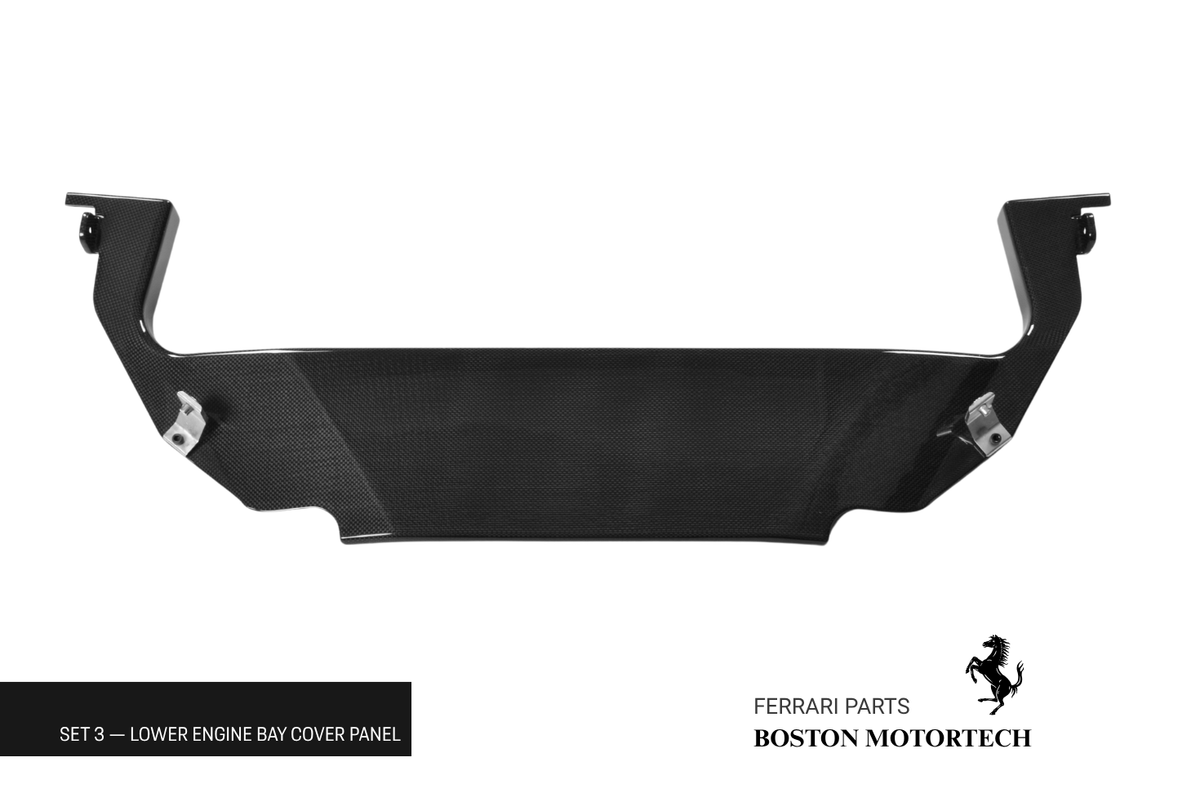Ferrari 458 Italia Real Carbon Fiber Engine Bay Cover