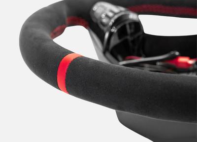 Corvette C6 2006–2011 Alcantara Steering Wheel, D-Shape