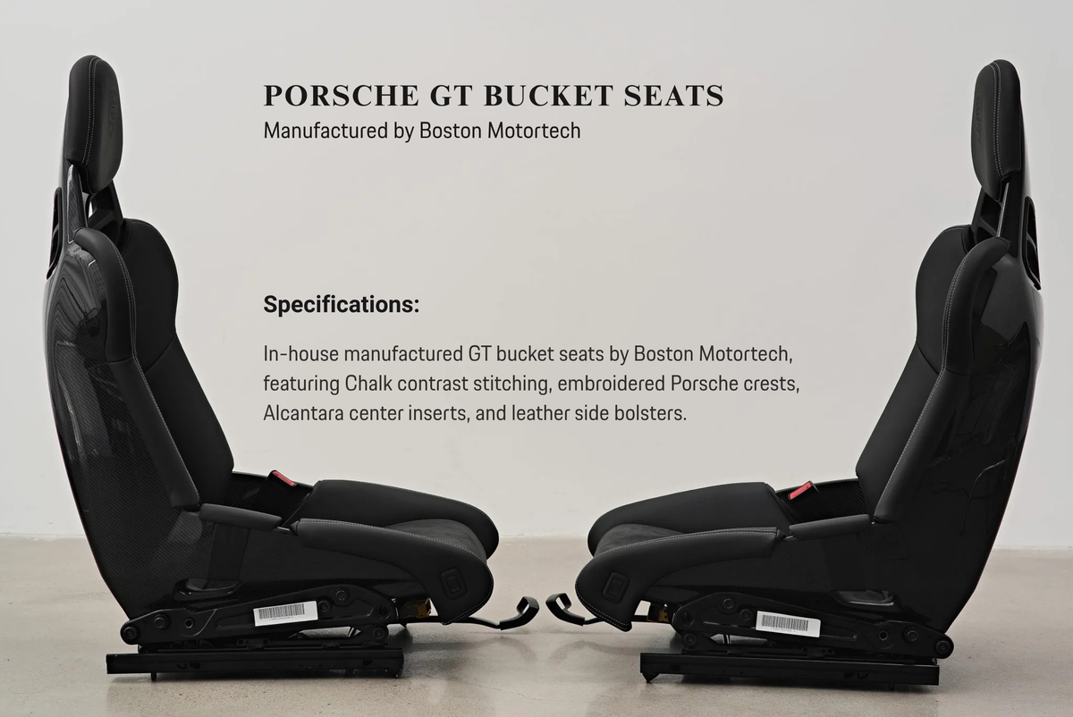 Porsche GT Bucket Seats Set (2 Seats) For 718 981 982 991 997 911