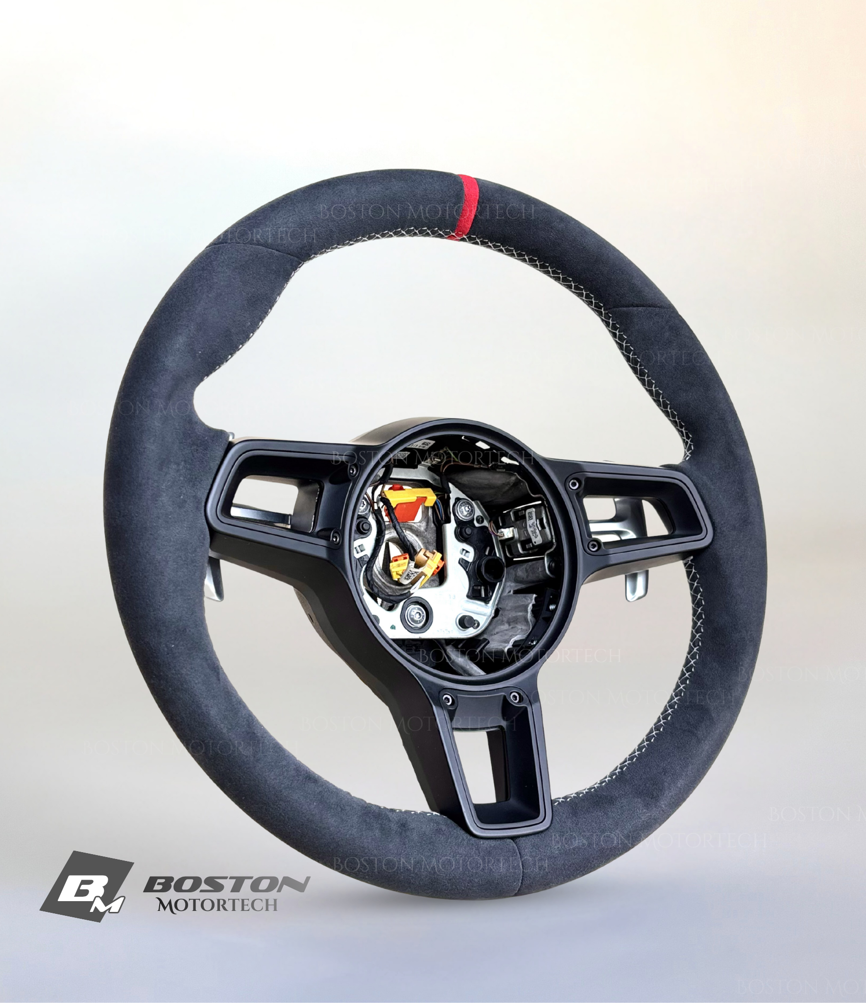 PDK Porsche 991.2 OEM GT3 Steering Wheel w/ Red 12-O’Clock Stripe