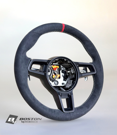 PDK Porsche 991.2 OEM GT3 Steering Wheel w/ Red 12-O’Clock Stripe
