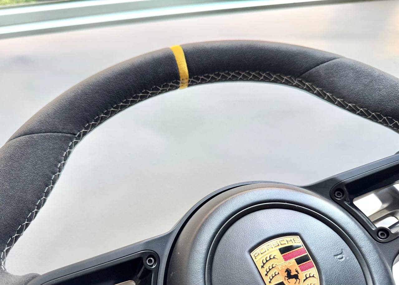 Porsche Full OEM GT4RS Alcantara Steering Wheel